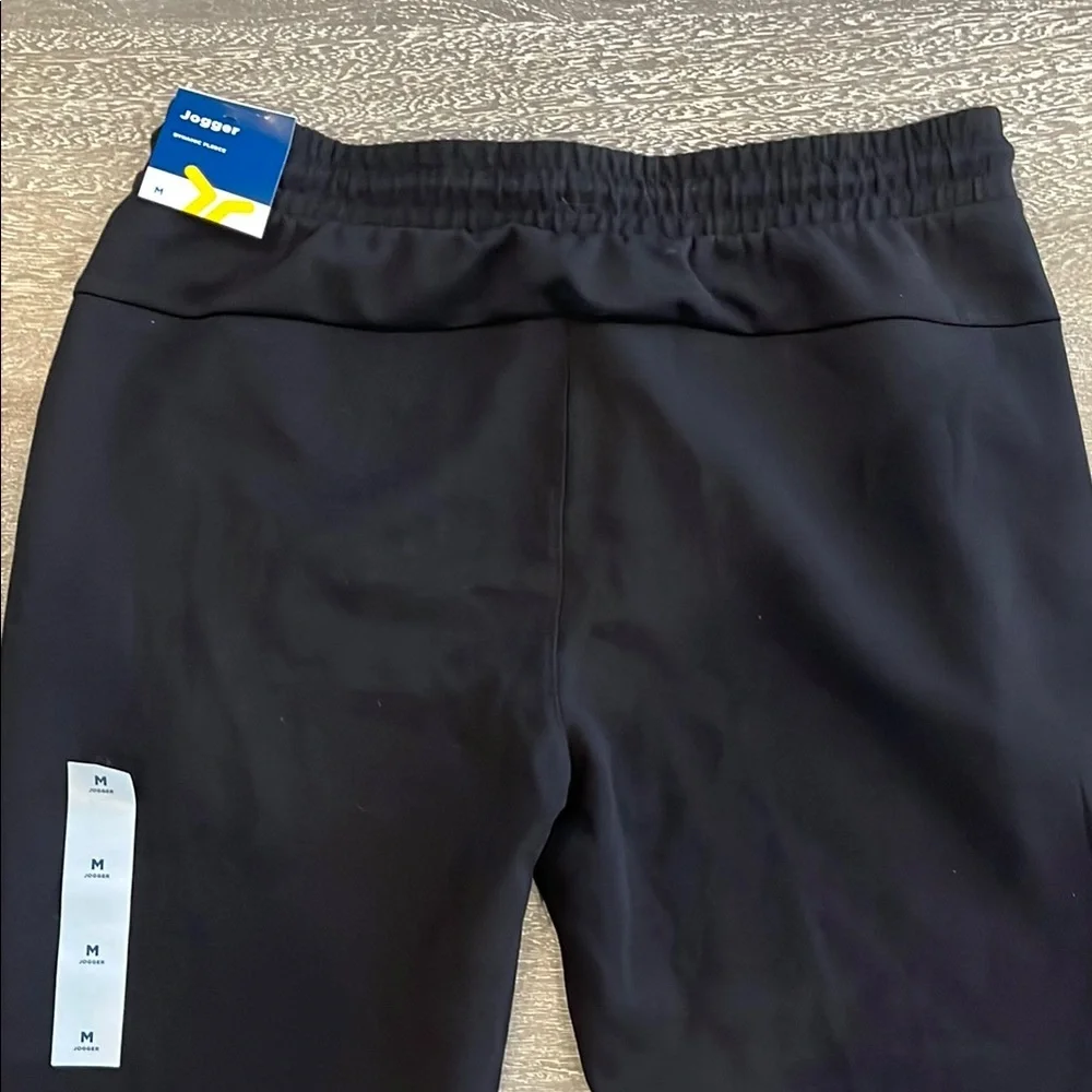 New Men’s Old Navy Black Fleece Joggers Medium